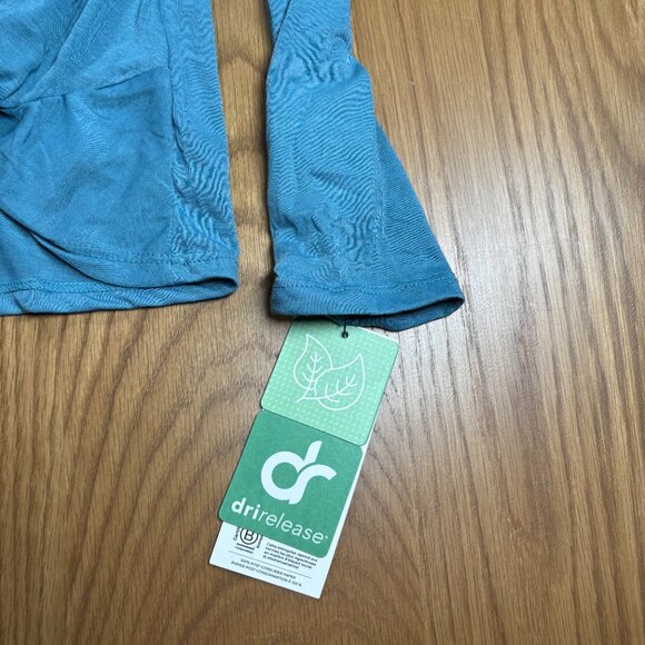NWT MPG Drirelease Long Sleeve Twist Front Performance Top Blue – Size S - Picture 3 of 8